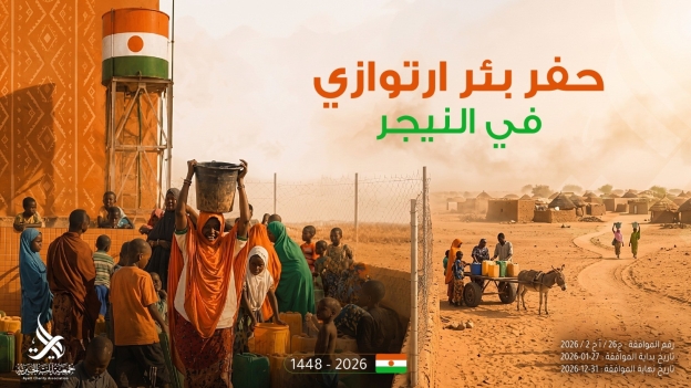 حفر بئر ارتوازي بالنيجر
